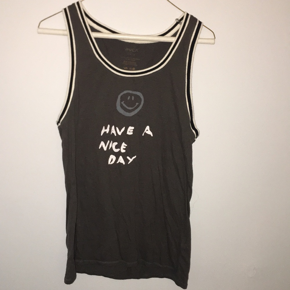 RVCA “have a nice day” tank